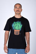 Polera Manga Corta Pot Negro Zoo York