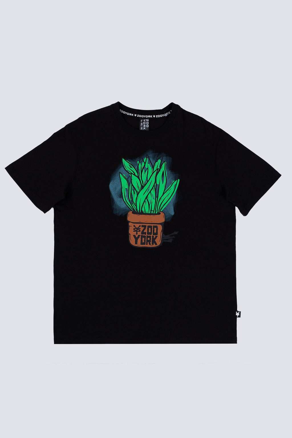 Polera Manga Corta Pot Negro Zoo York