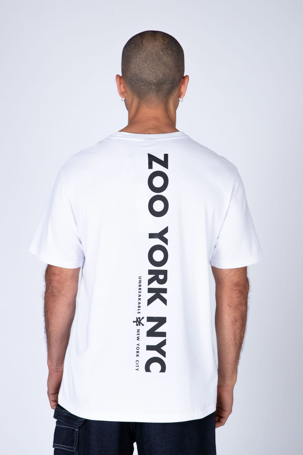 Polera Manga Corta Station Blanco Zoo York