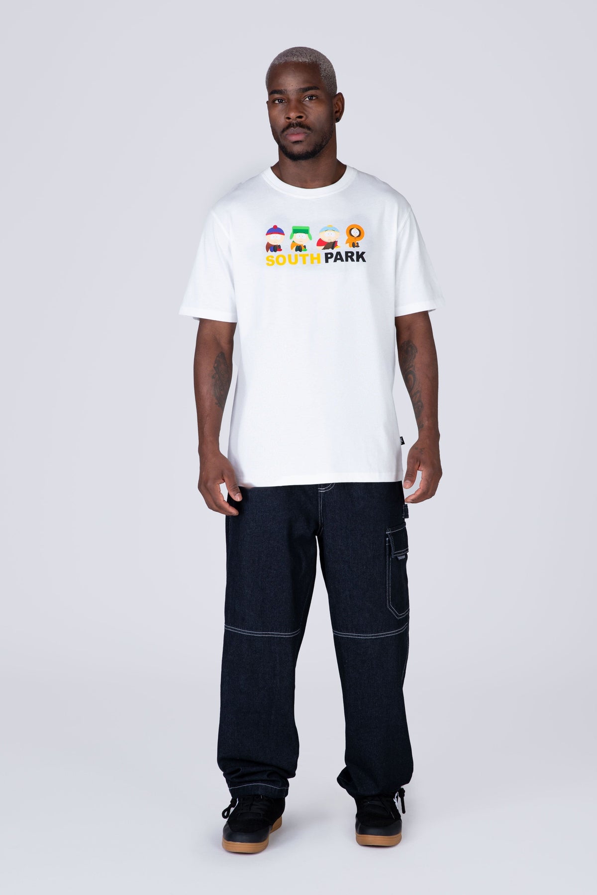 Polera Manga Corta South Park Damn Beige Zoo York