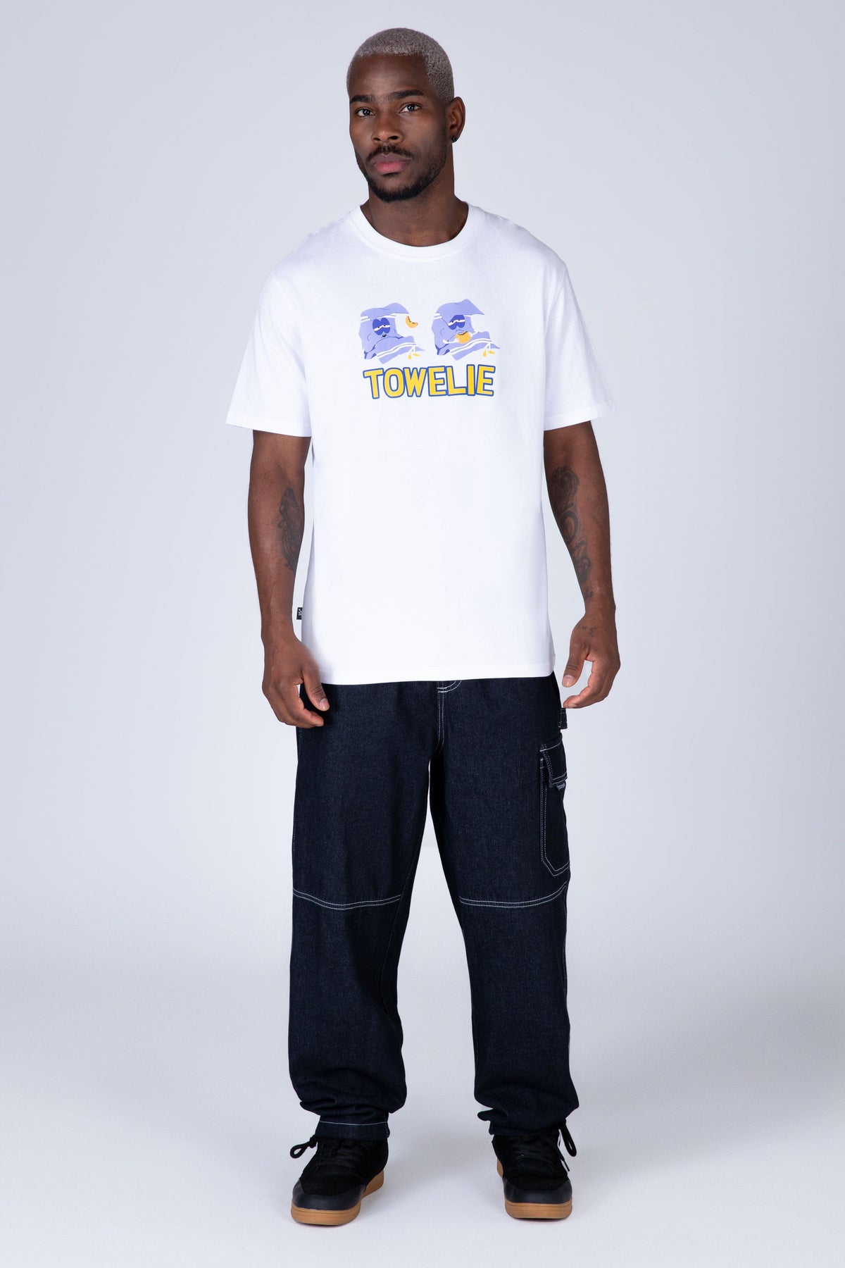 Polera Manga Corta South Park Eatgo Blanco Zoo York