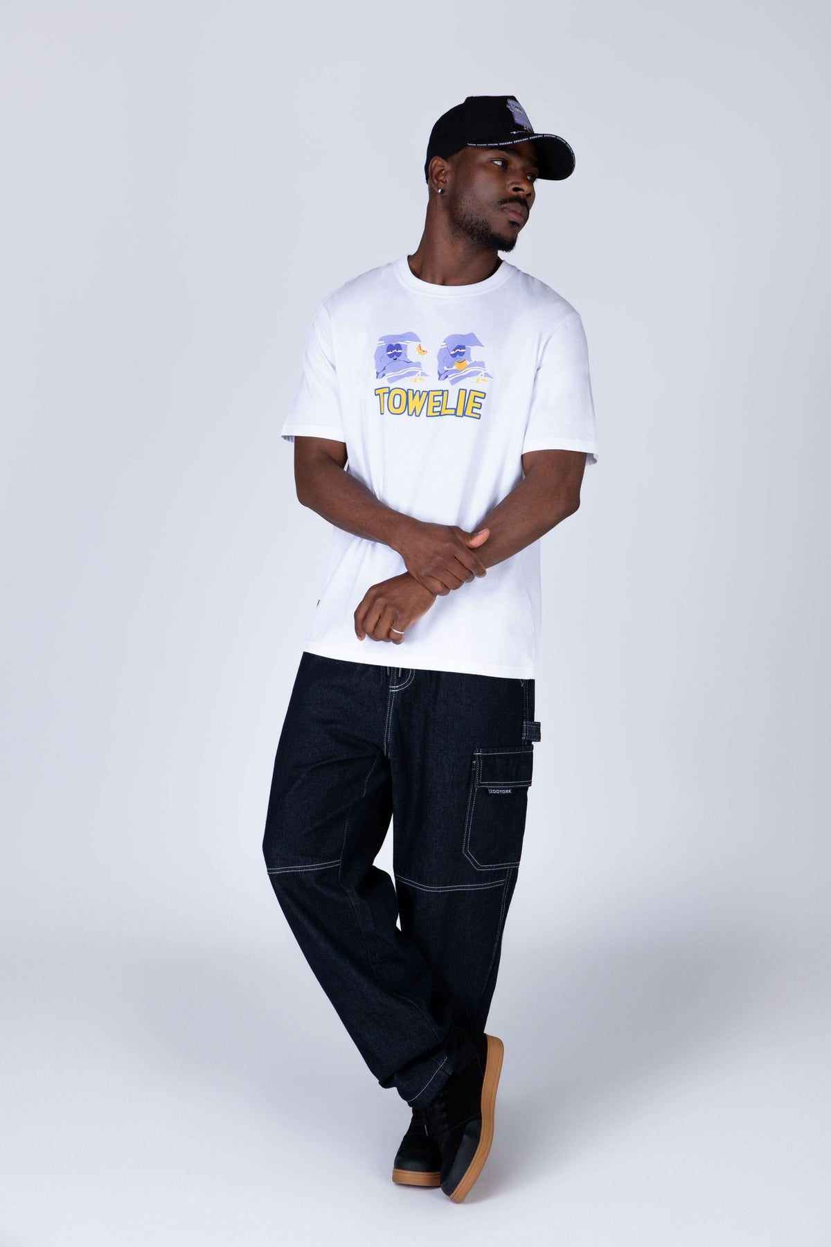 Polera Manga Corta South Park Eatgo Blanco Zoo York