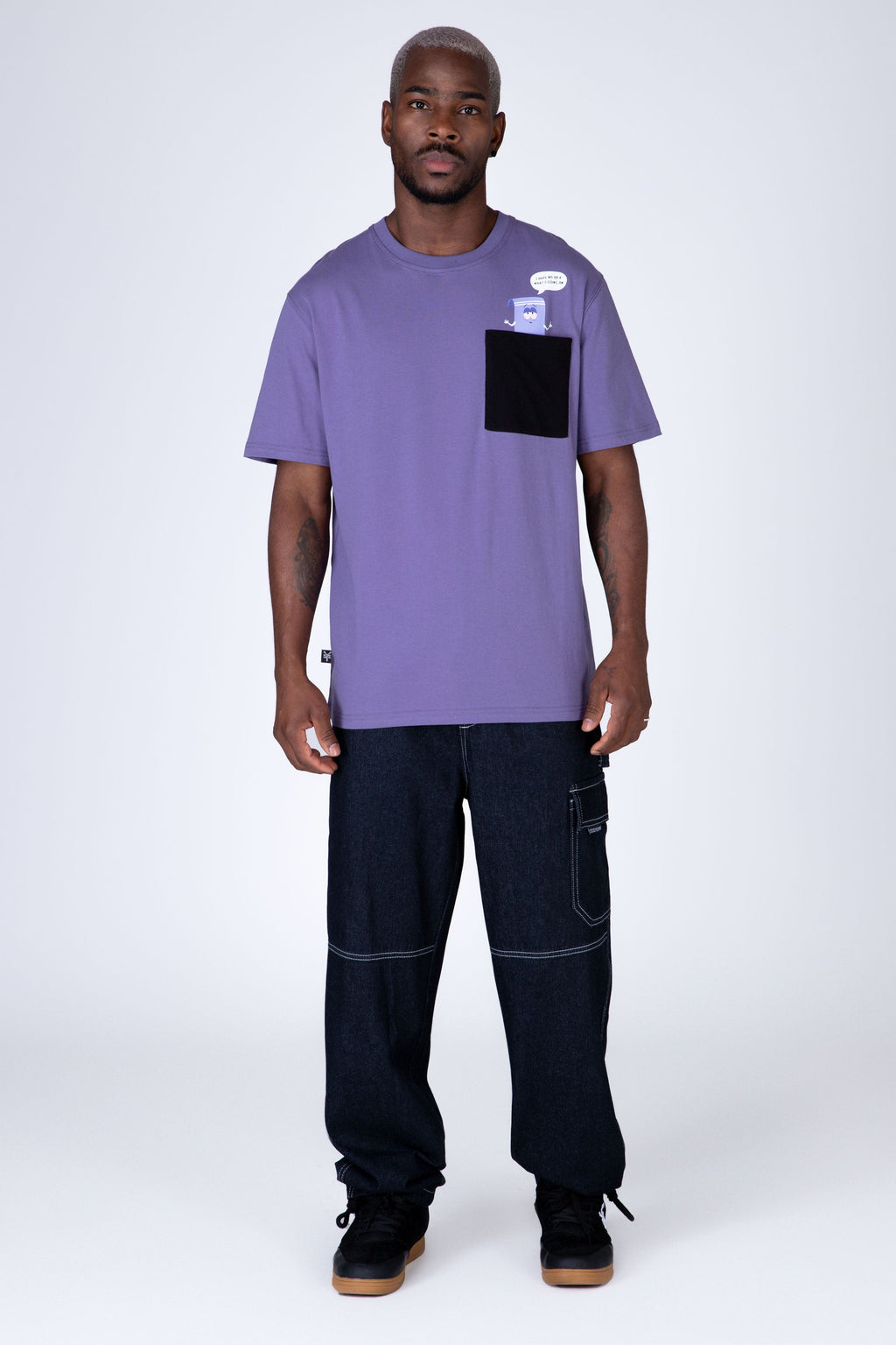 Polera Manga Corta South Park Not Idea Morado Zoo York