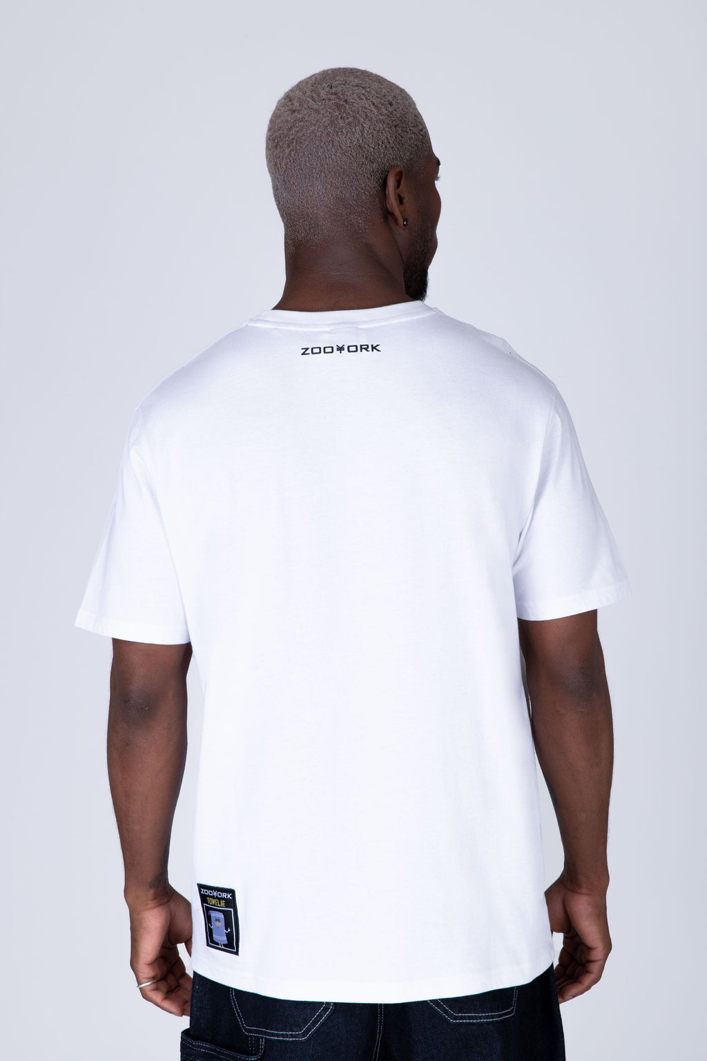 Polera Manga Corta South Park No Plans Blanco Zoo York