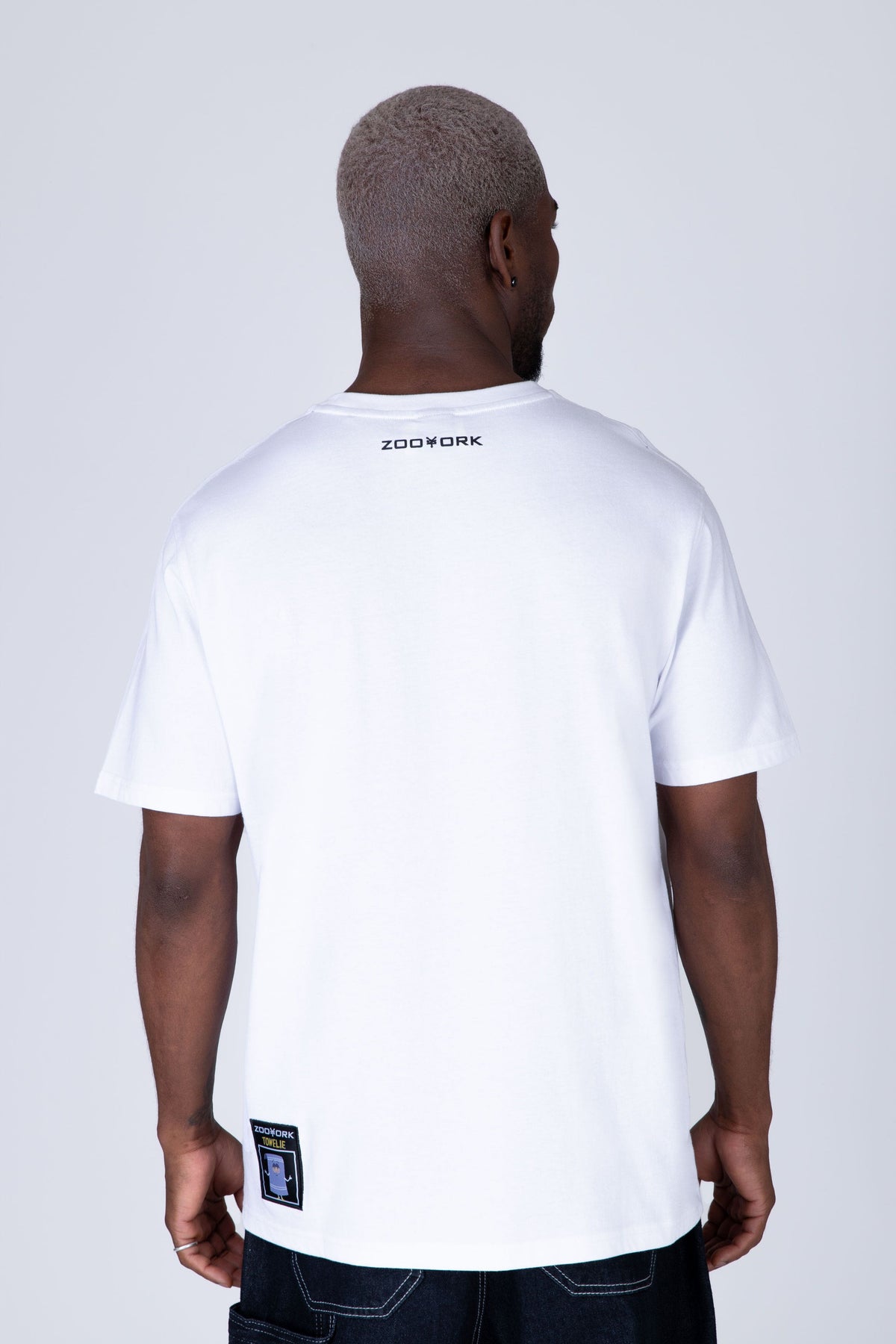 Polera Manga Corta South Park No Plans Blanco Zoo York