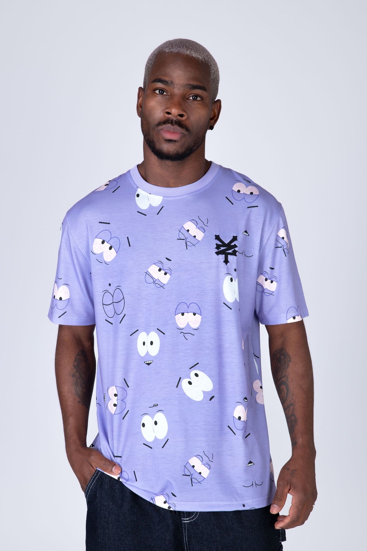 Polera Manga Corta South Park Flown Morado Zoo York