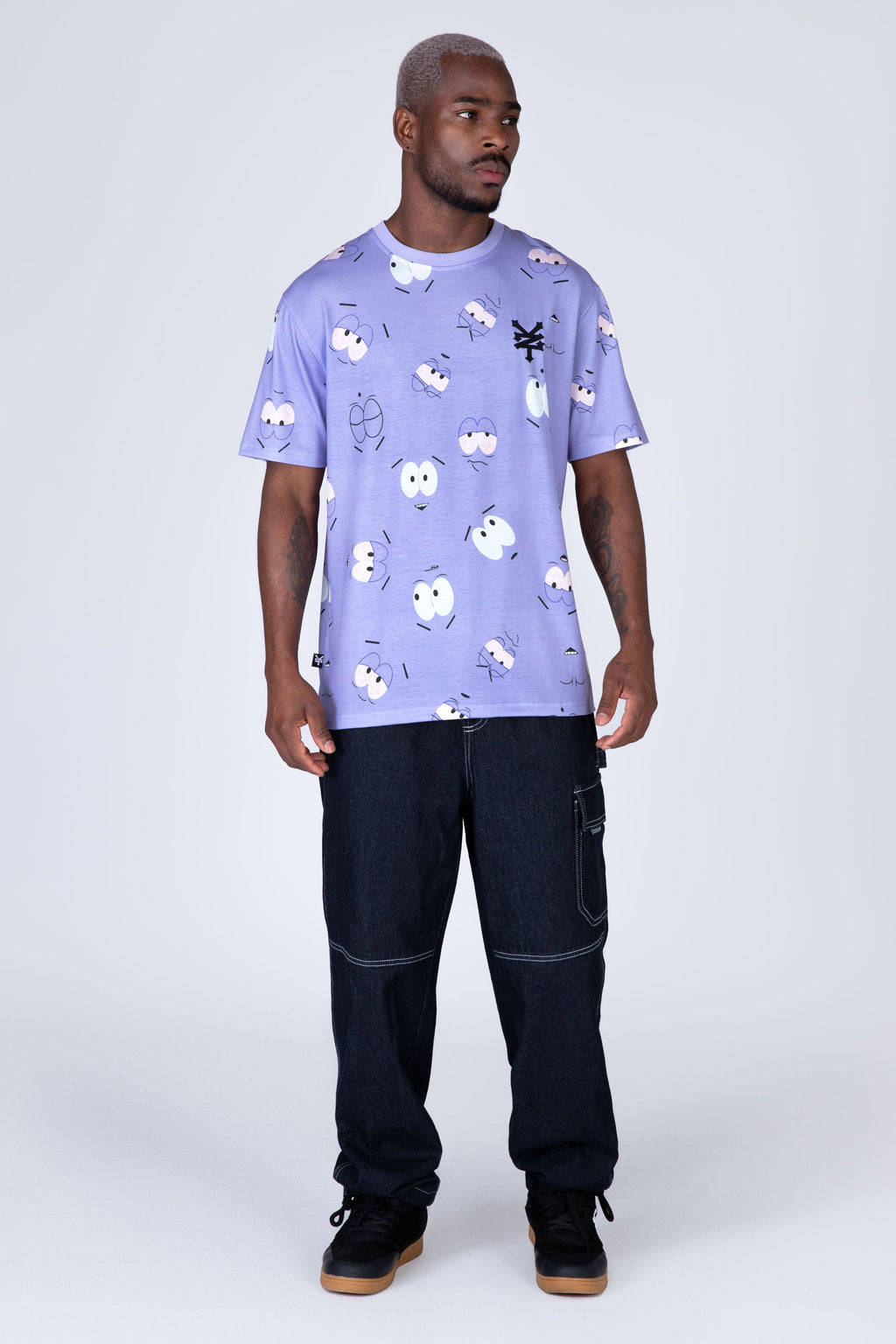 Polera Manga Corta South Park Flown Morado Zoo York
