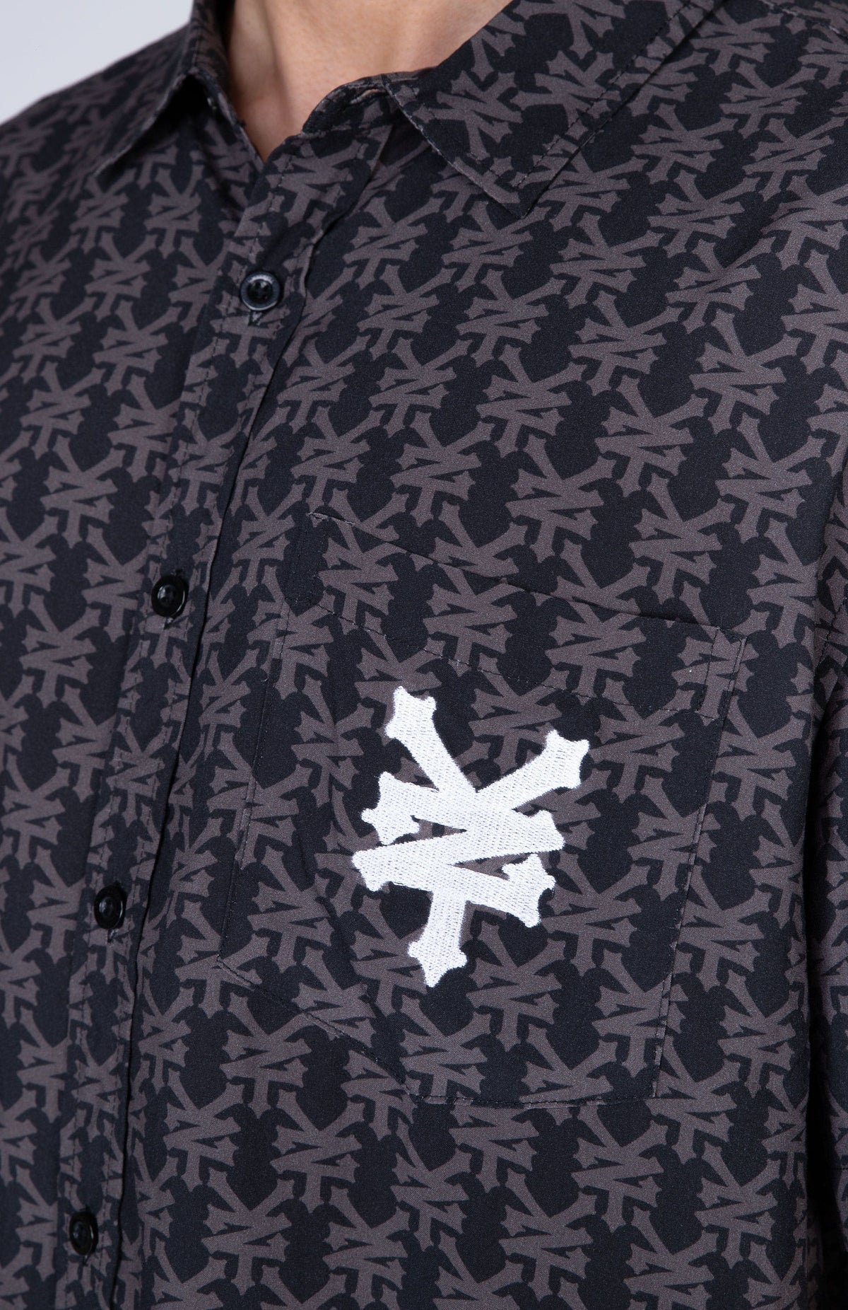 Camisa Manga Corta Core Negro Zoo York