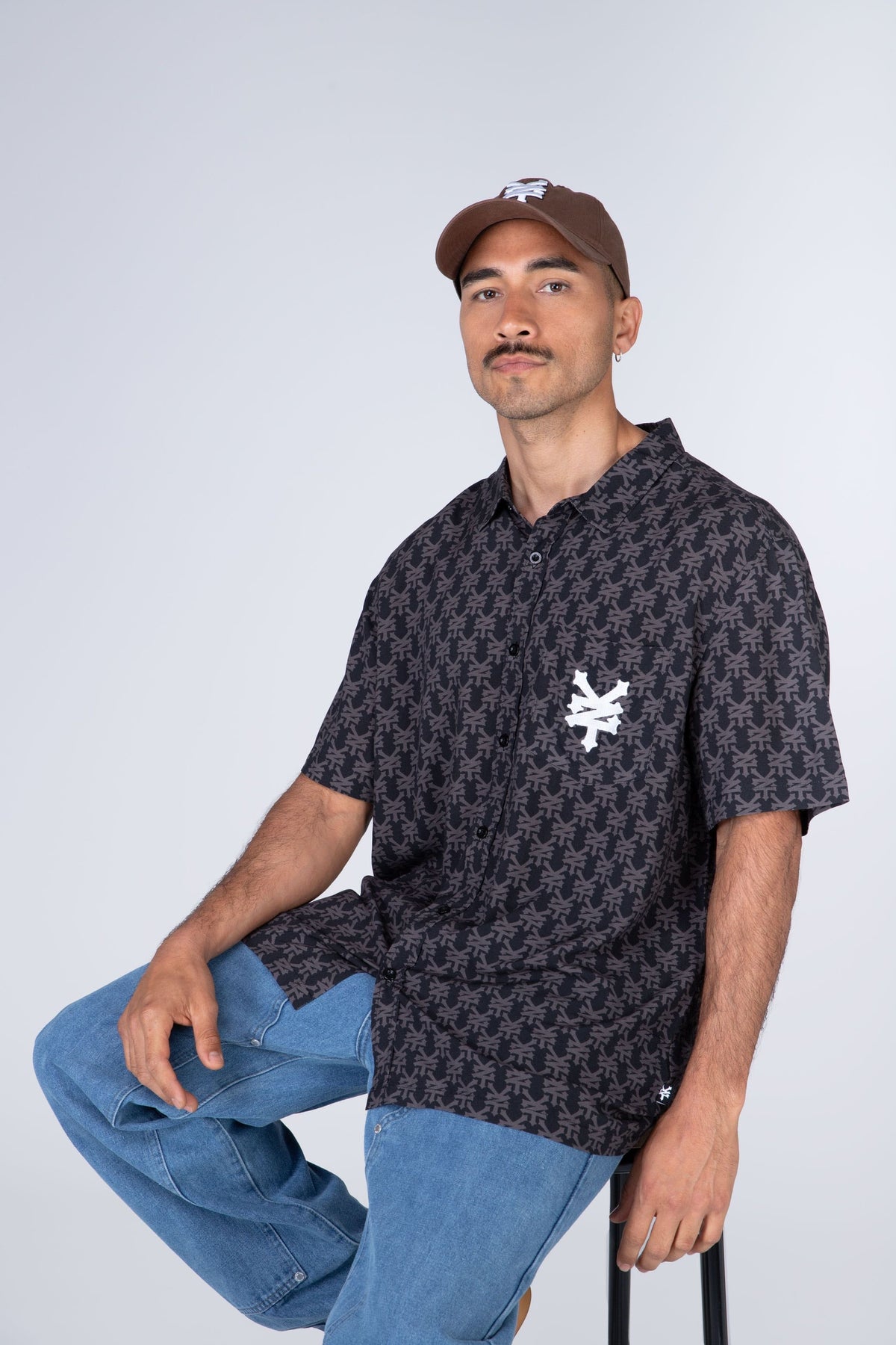 Camisa Manga Corta Core Negro Zoo York