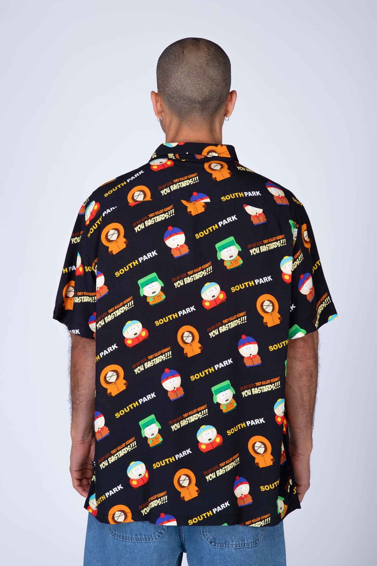Camisa Manga Corta South Park All Negro Zoo York
