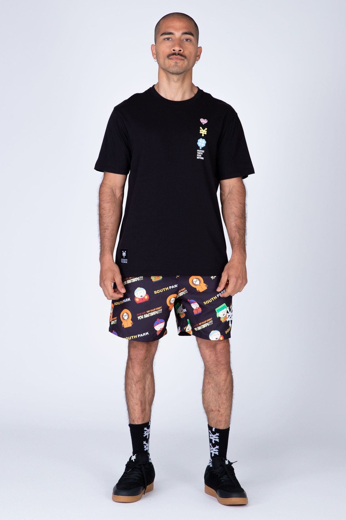 Traje De Baño South Park All Negro Zoo York