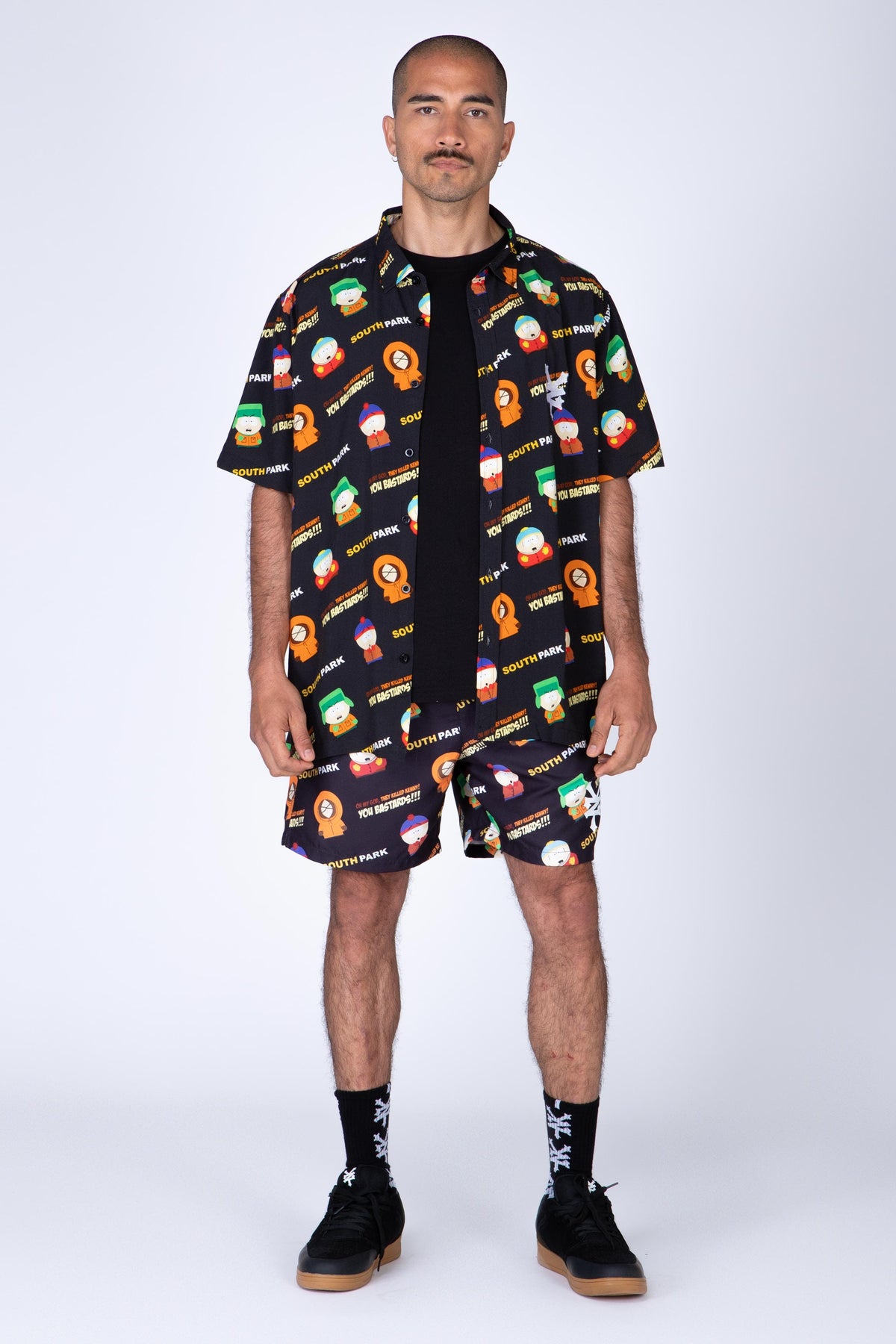 Traje De Baño South Park All Negro Zoo York