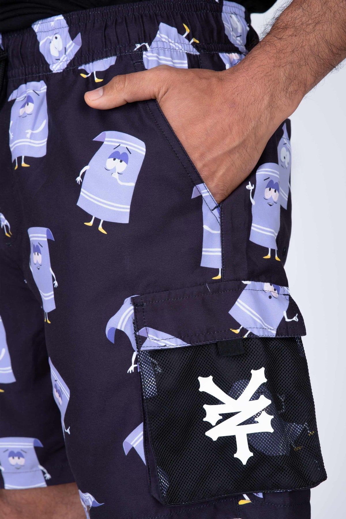 Traje De Baño South Park Toallin Negro Zoo York