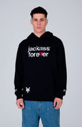 Poleron Hood Jackass Skullbanger Negro Zoo York