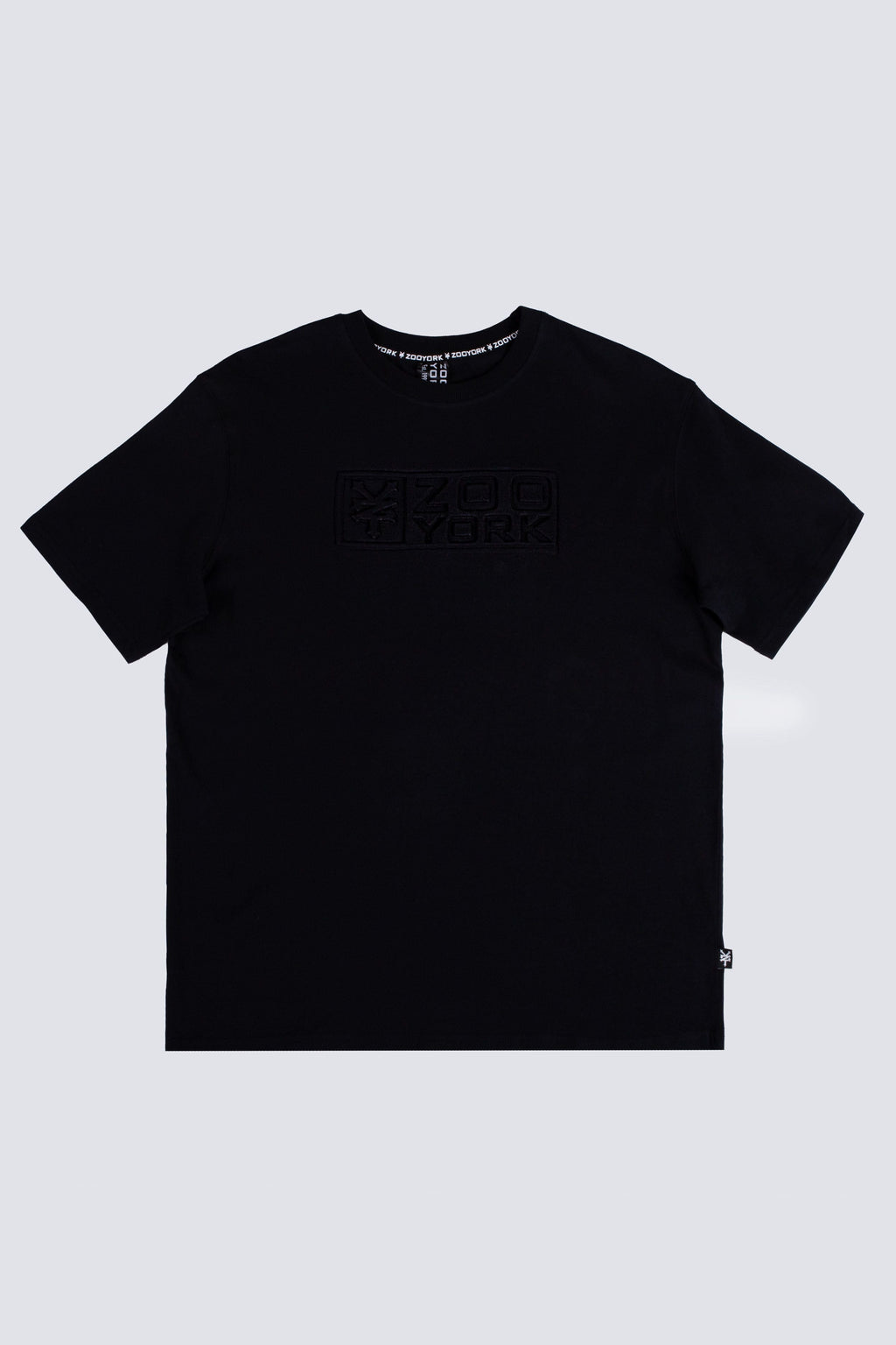 Polera Manga Corta North Negro Zoo York