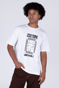 Polera Manga Corta Greca Blanco Zoo York