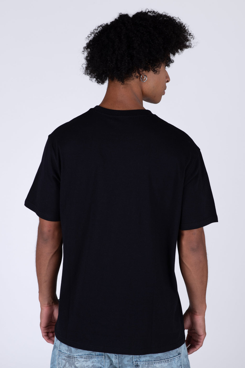 Polera Manga Corta Dropping Negro Zoo York