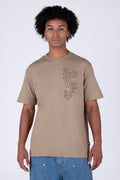 Polera Manga Corta Dropping Beige Zoo York