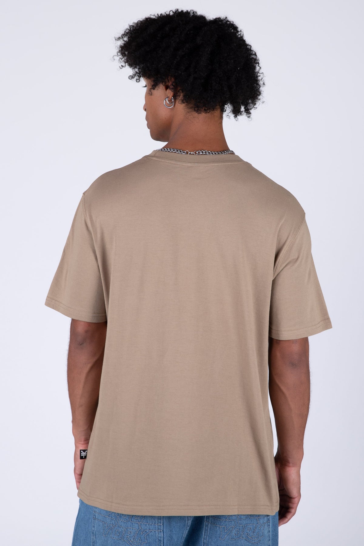 Polera Manga Corta Dropping Beige Zoo York
