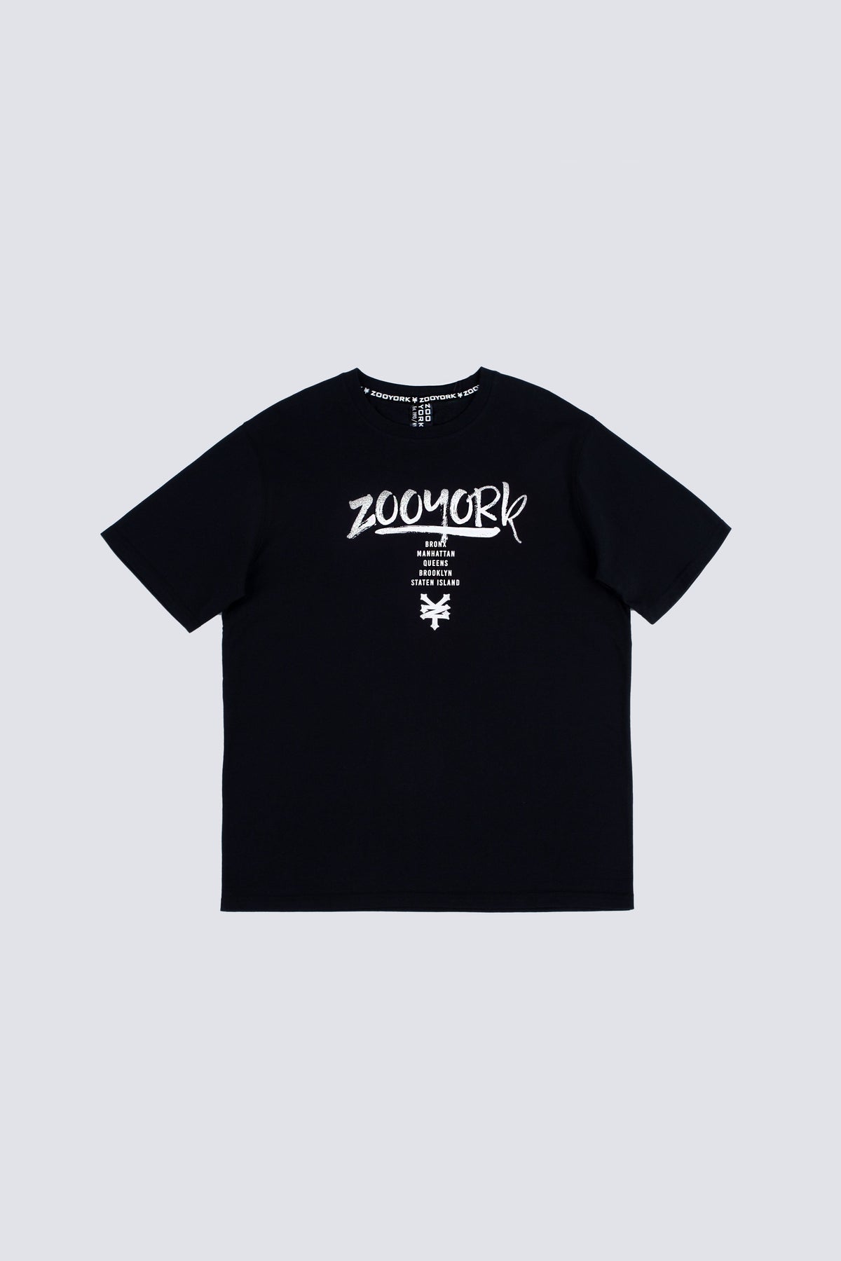 Polera Manga Corta Subart Negro Zoo York