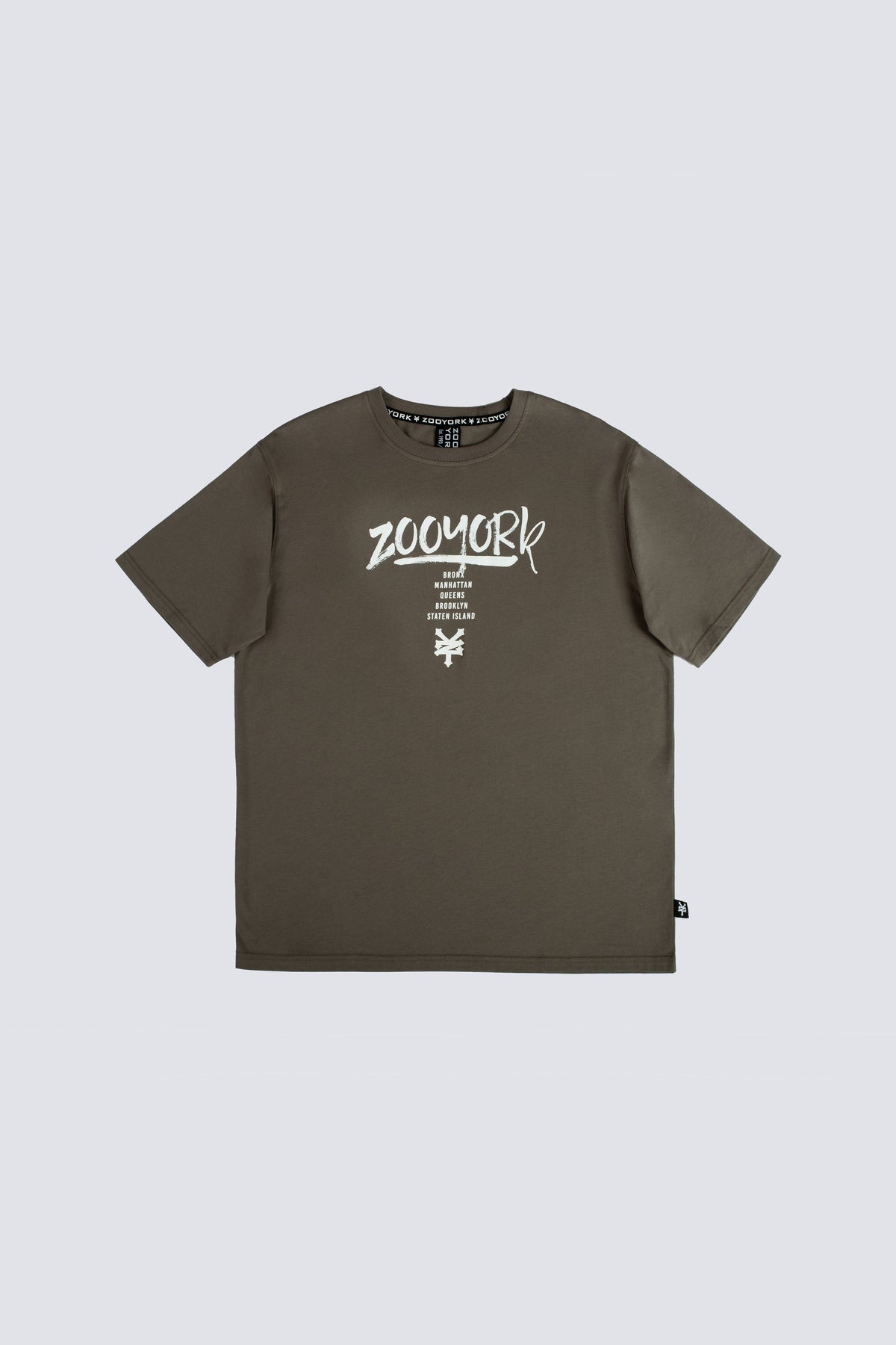 Polera Manga Corta Subart Verde Zoo York