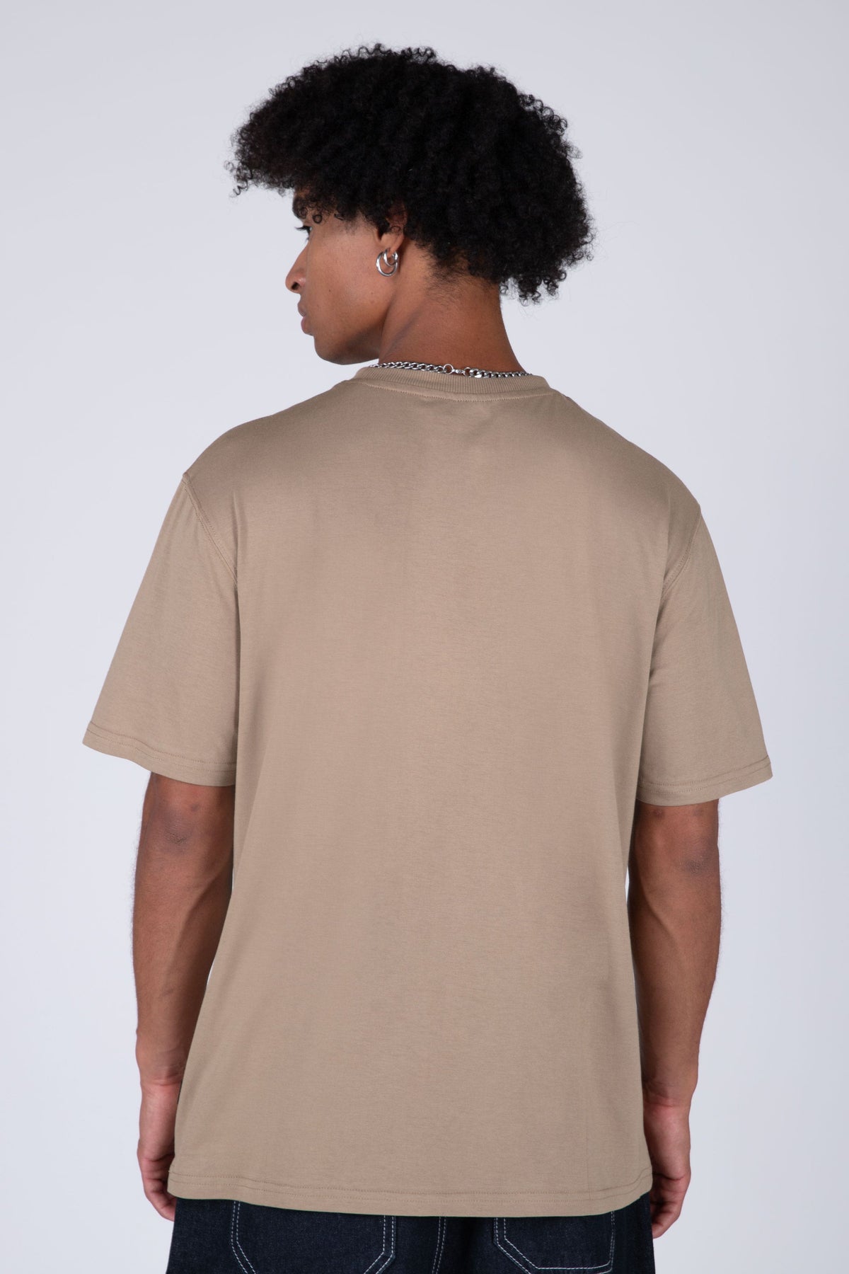 Polera Manga Corta Subart Beige Zoo York