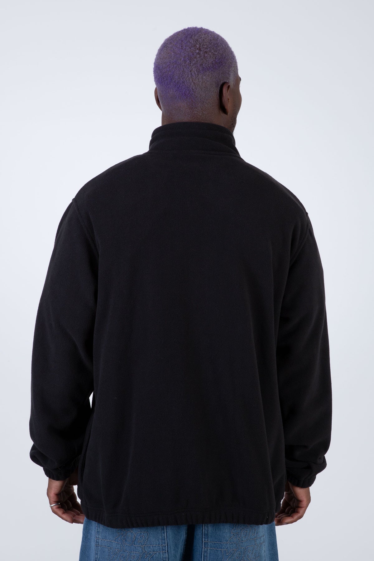 Poleron Zip Polarexit Negro Zoo York
