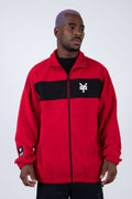 Poleron Zip Polarexit Rojo Zoo York