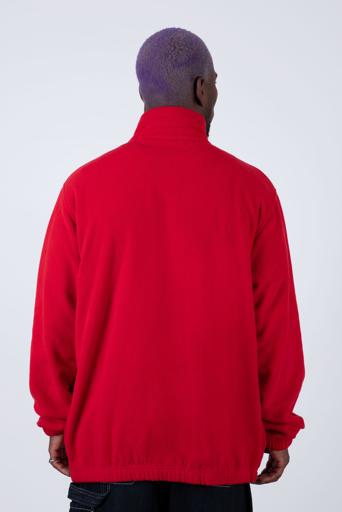Poleron Zip Polarexit Rojo Zoo York