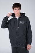 Polerón Zip Beast Gris Zoo York