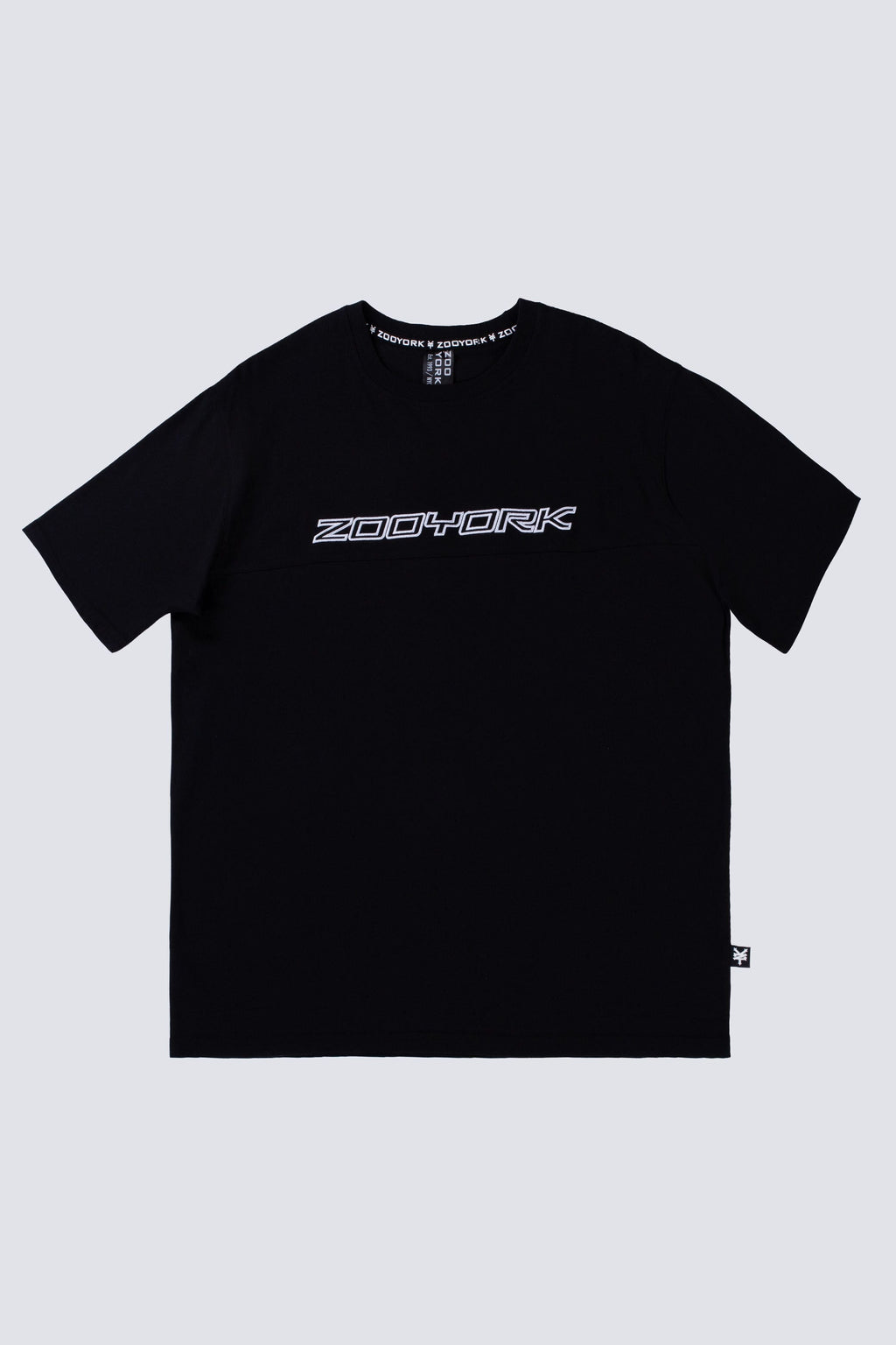 Polera Manga Corta Disturb Negro Zoo York