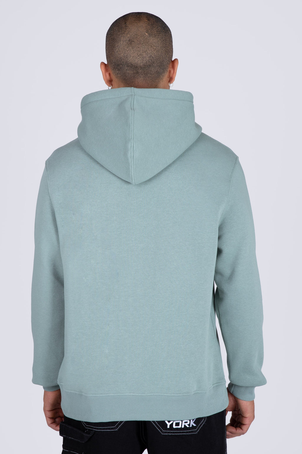 Poleron Hood Original Texture Verde Claro Zoo York