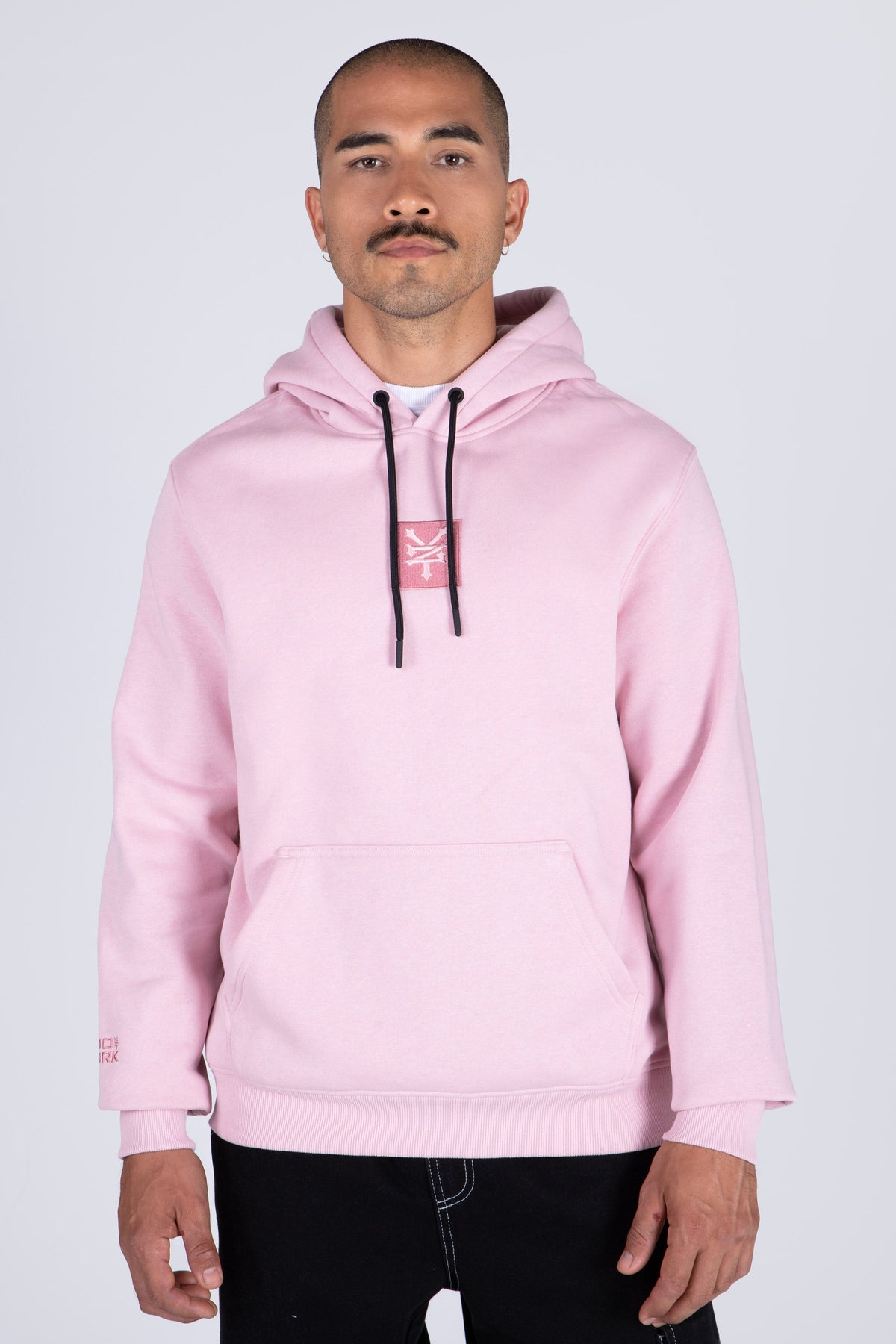 Poleron Hood Original Texture Rosado Zoo York