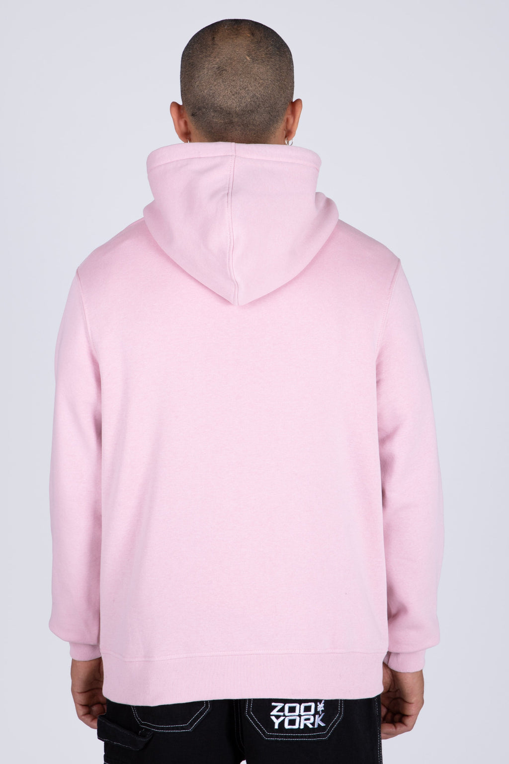 Poleron Hood Original Texture Rosado Zoo York