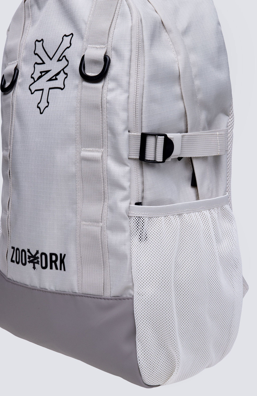 Mochila Vamy Rip Gris Claro Zoo York