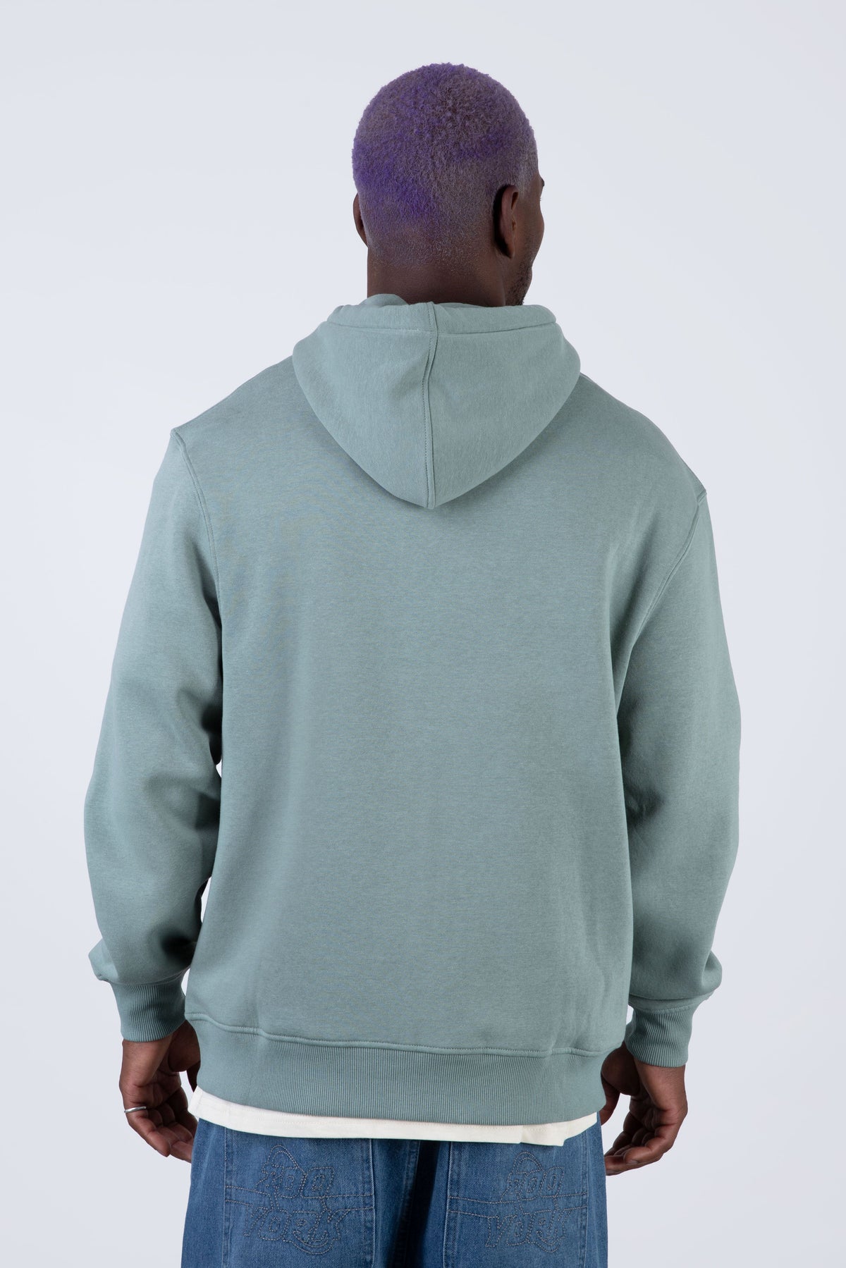 Poleron Zip Budget Verde Zoo York