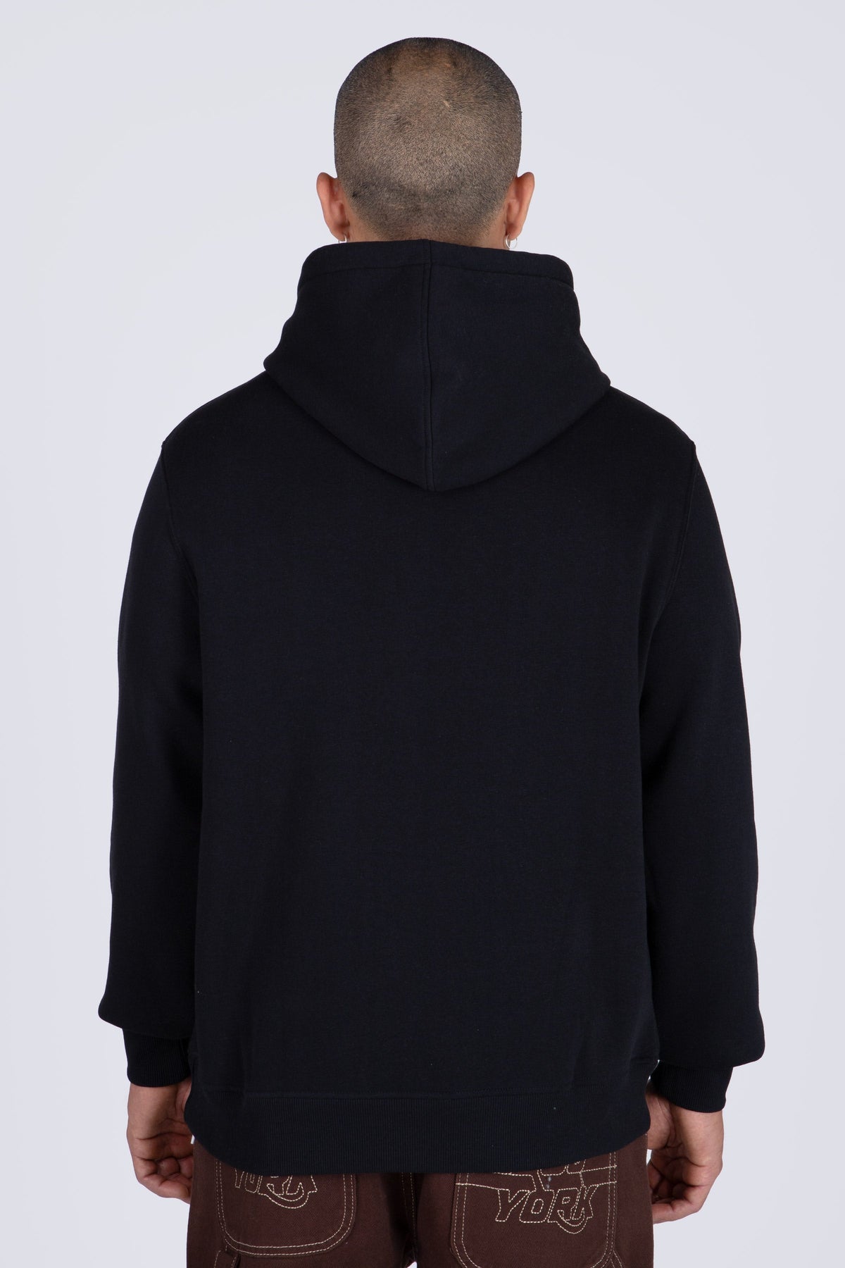 Poleron Hood Fade Negro Zoo York