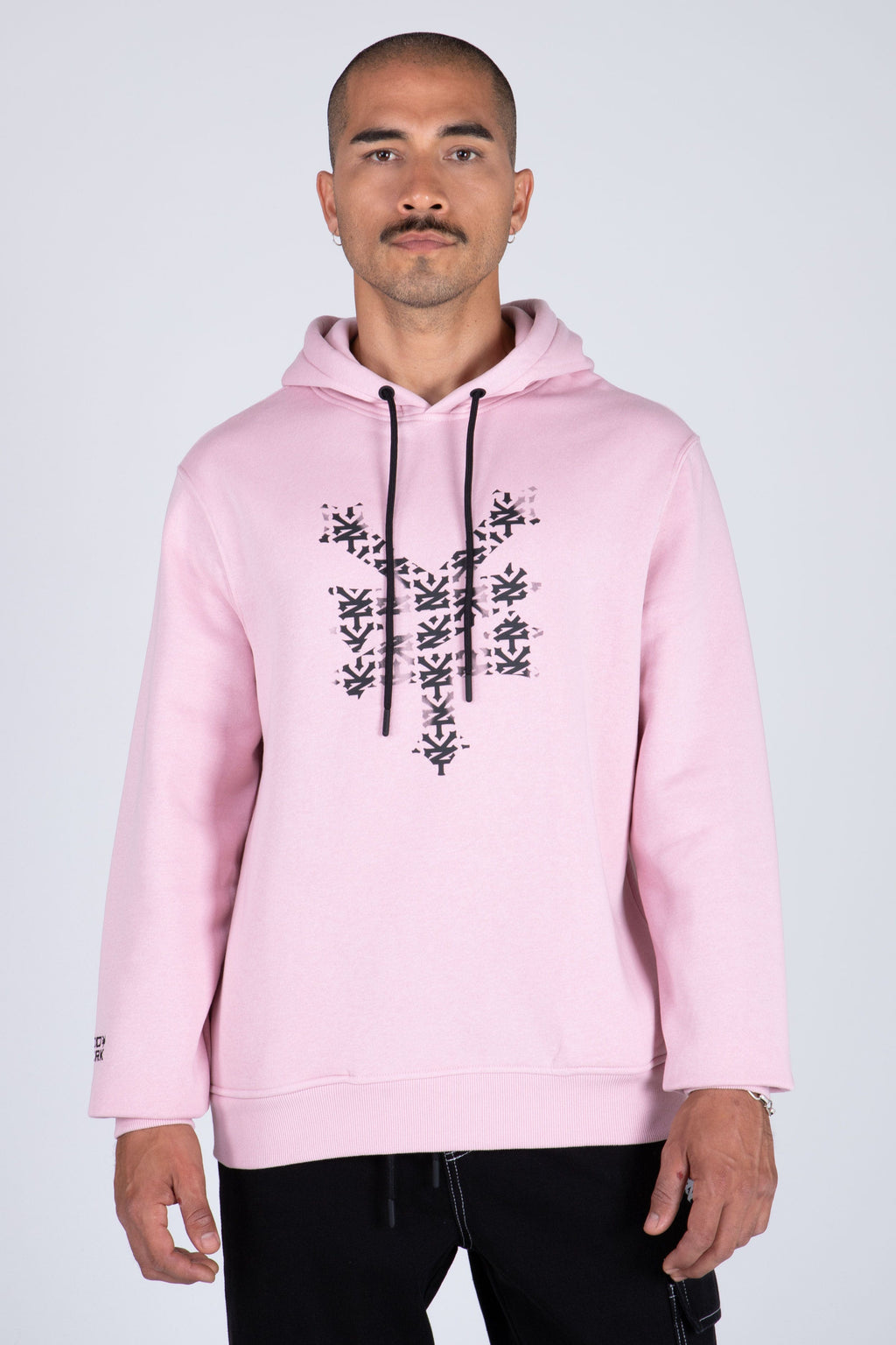 Poleron Hood Fade Rosado Zoo York