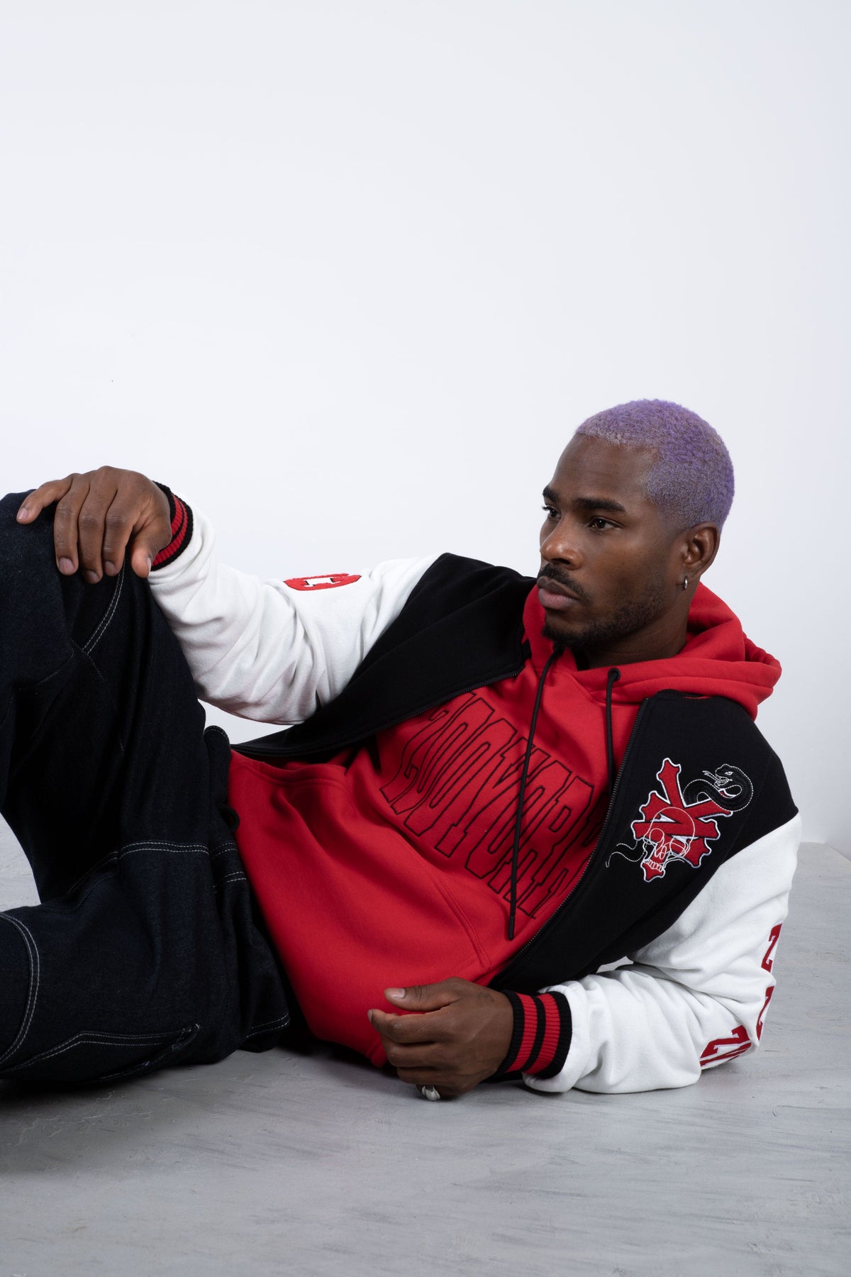Poleron Hood Revengeland Rojo Zoo York