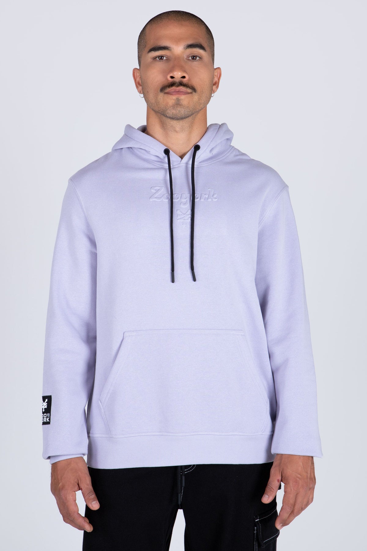 Poleron Hood Federal Morado Zoo York
