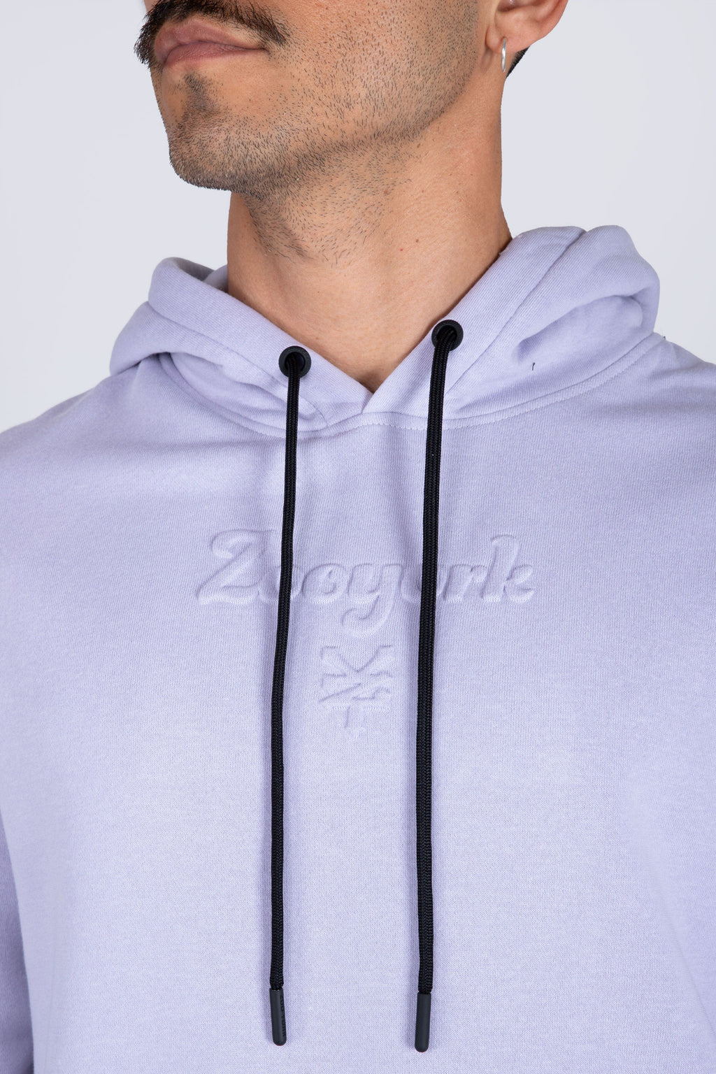 Poleron Hood Federal Morado Zoo York