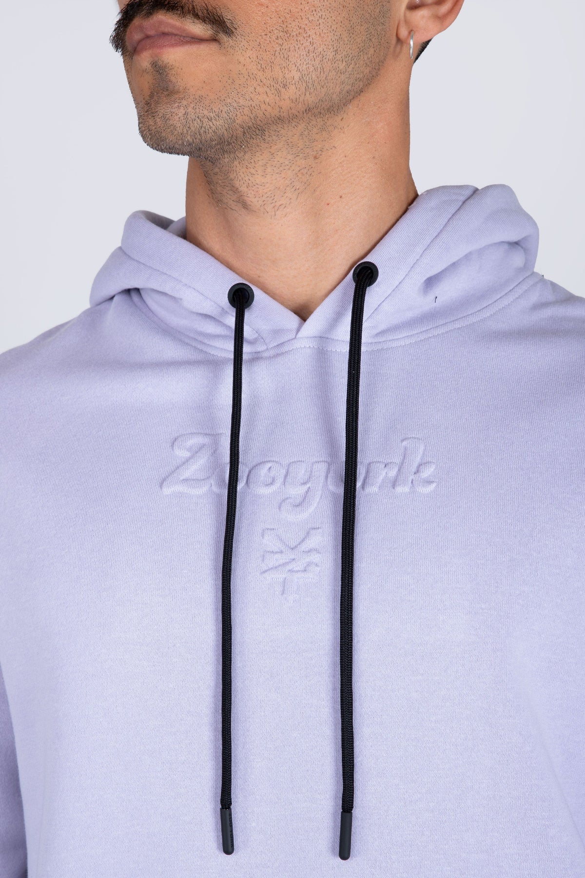 Poleron Hood Federal Morado Zoo York