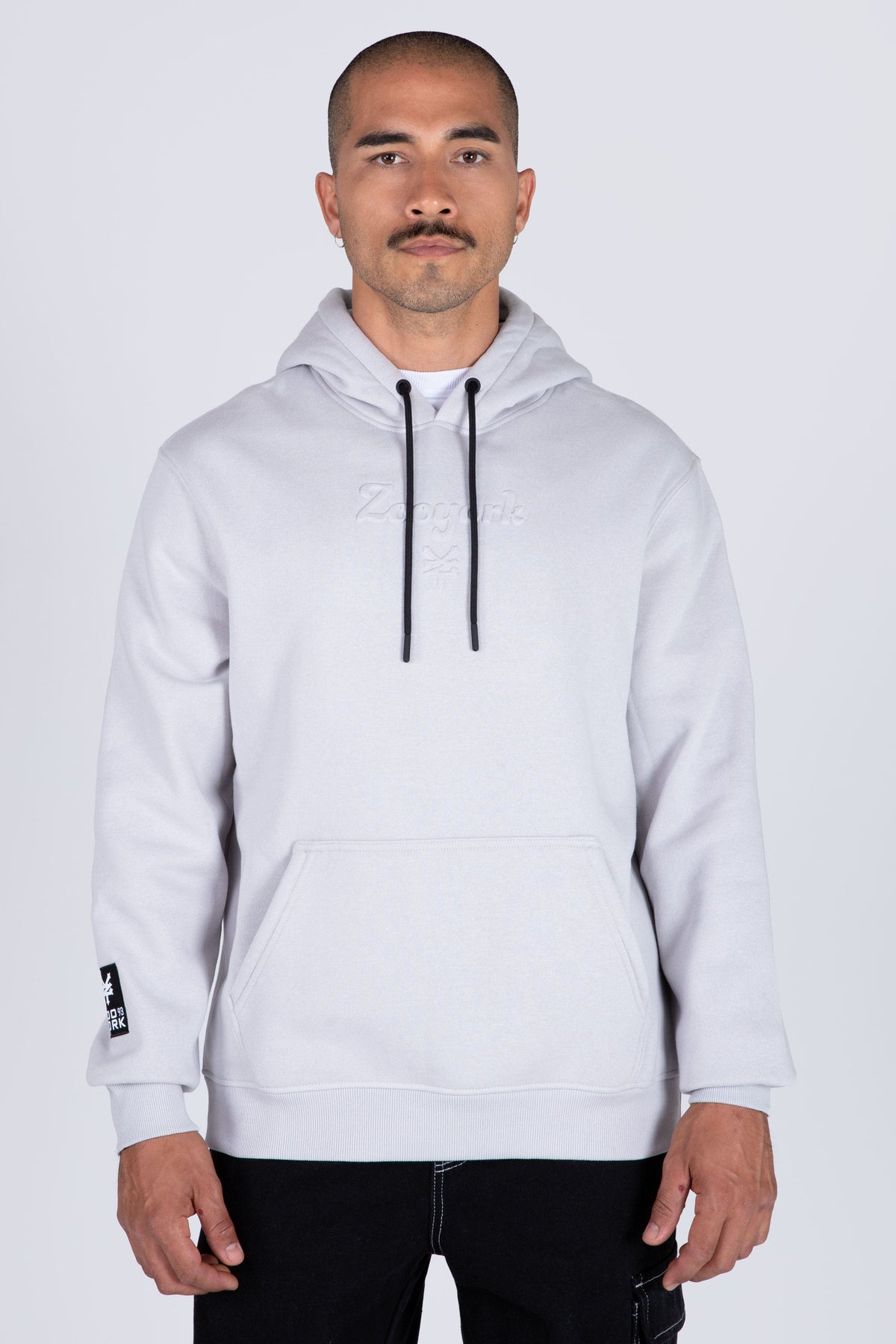 Poleron Hood Federal Gris Zoo York
