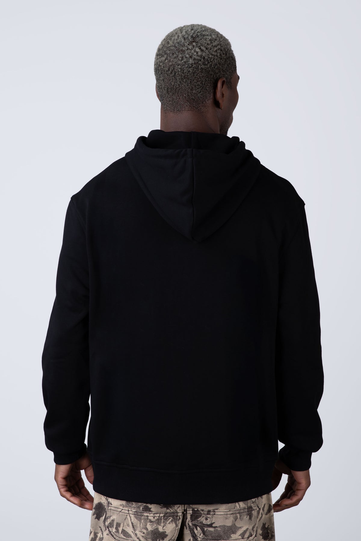 Poleron Con Cierre Minimal Negro