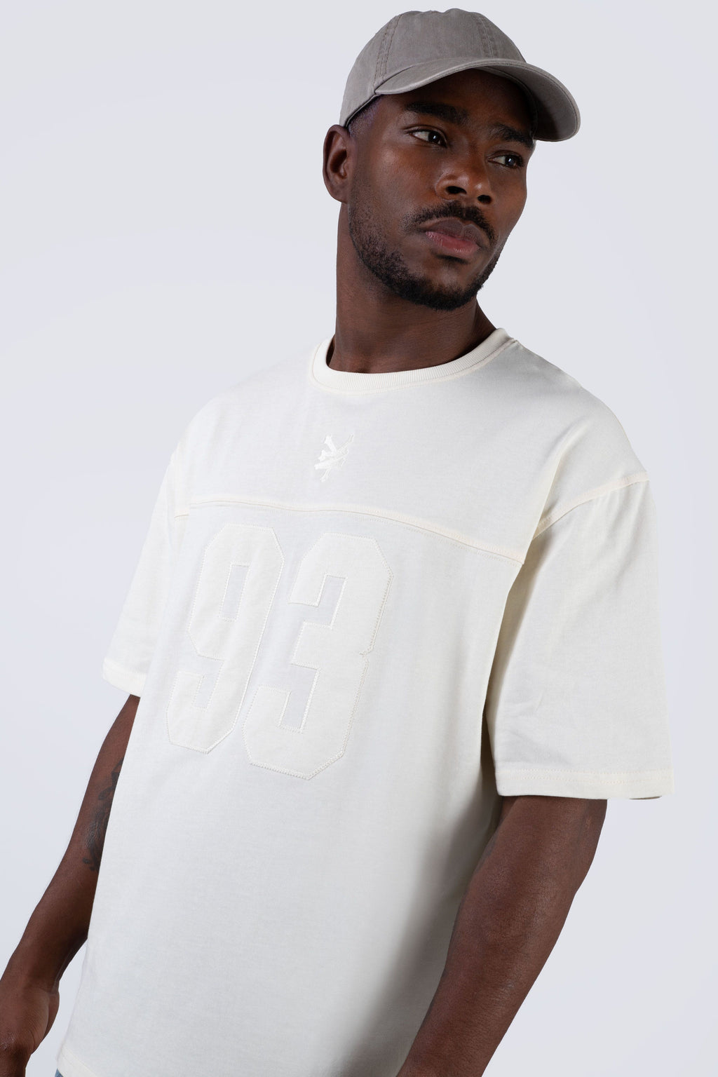 Polera Manga Corta Give93 Blanco Zoo York