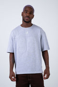 Polera Manga Corta Give93 Gris Zoo York