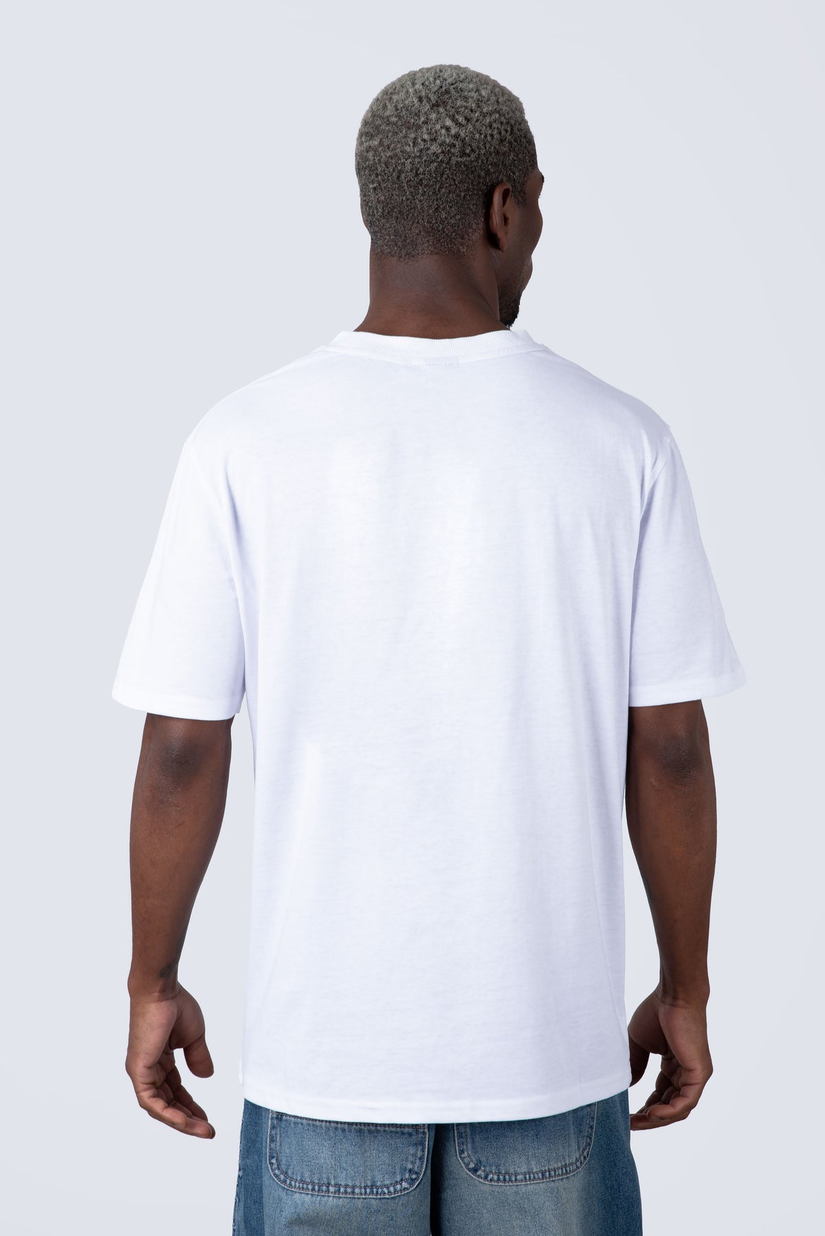 Polera Manga Corta Minimal Blanco