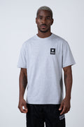 Polera Manga Corta Minimal Gris