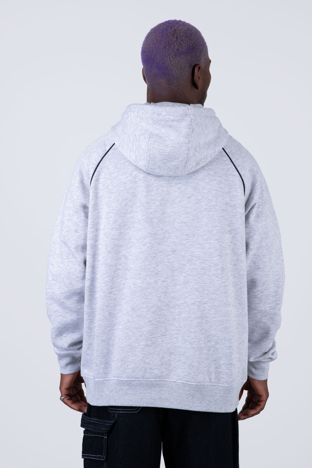 Poleron Hood Trade Gris Zoo York