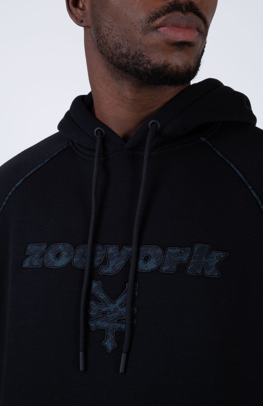 Poleron Hood Trade Negro Zoo York